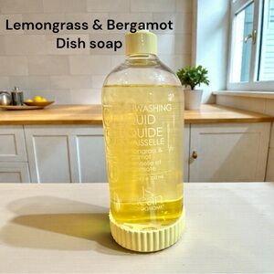Ciroa Home Lemongrass & Bergamot Dish soap 25.4 fl oz. New